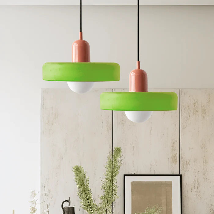 Brillora Pendant Lamp Made of Colored Glass