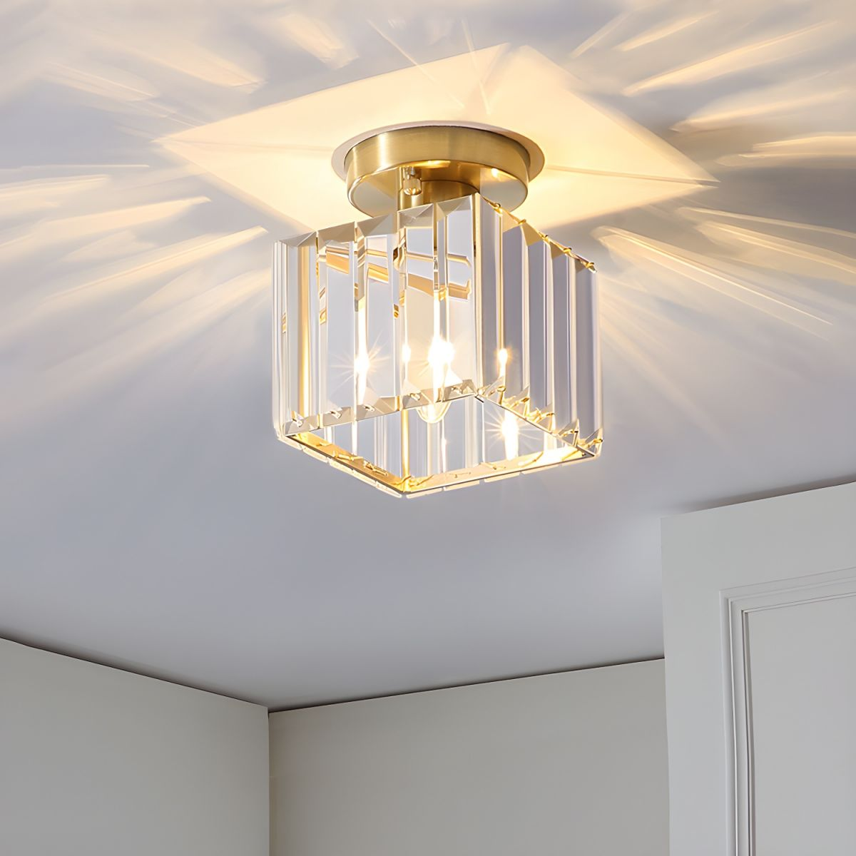 Claiora Modern Hallway Flush Mount Ceiling Light