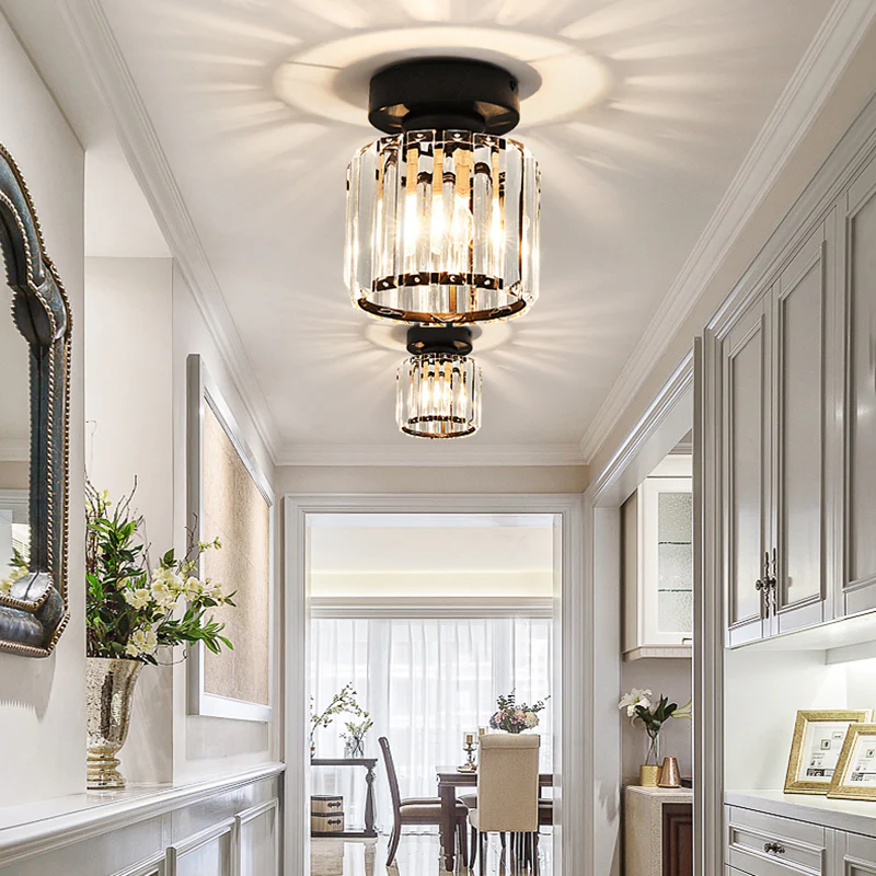 Claiora Modern Hallway Flush Mount Ceiling Light