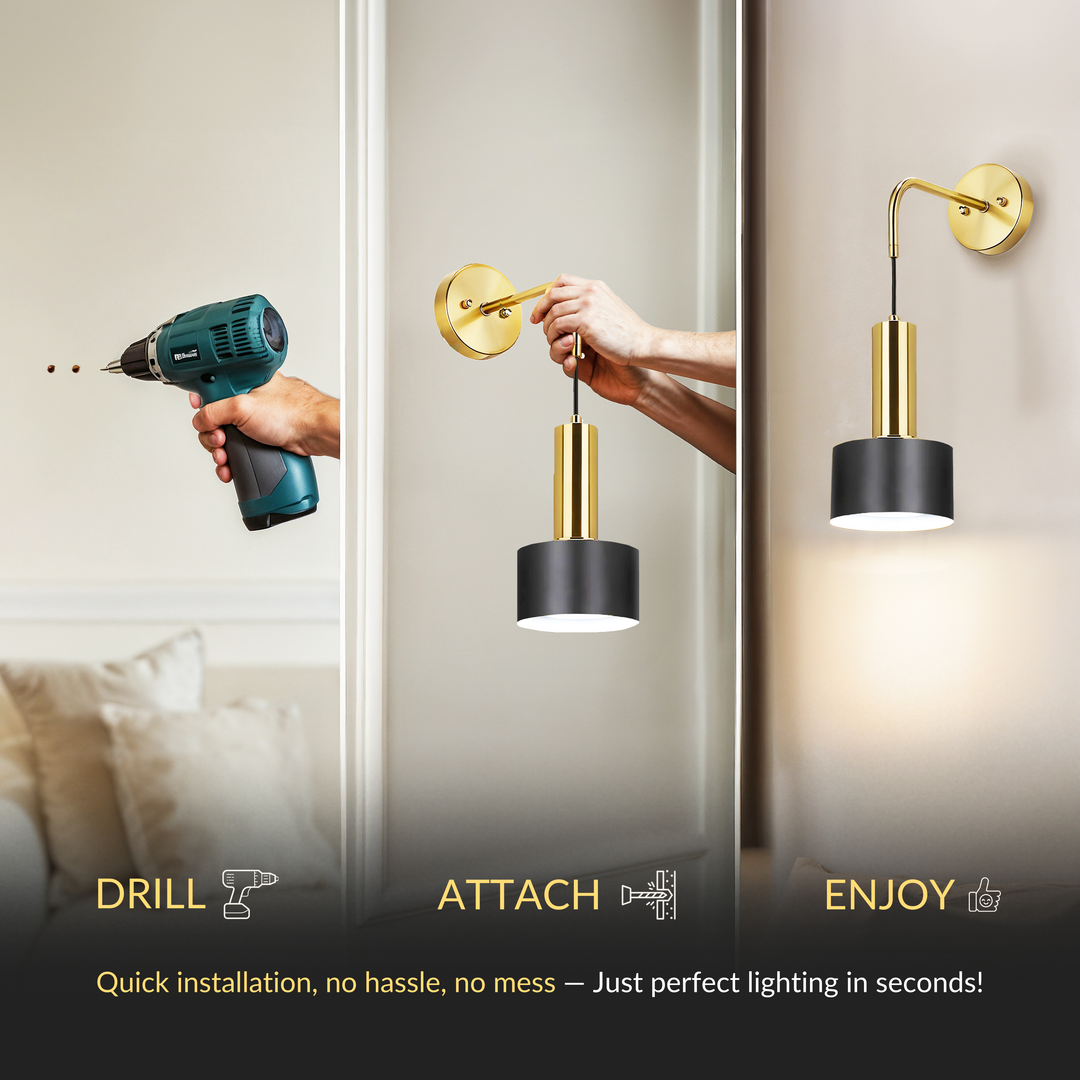 Orlivia Wireless Wall Sconces (Set Of 2)