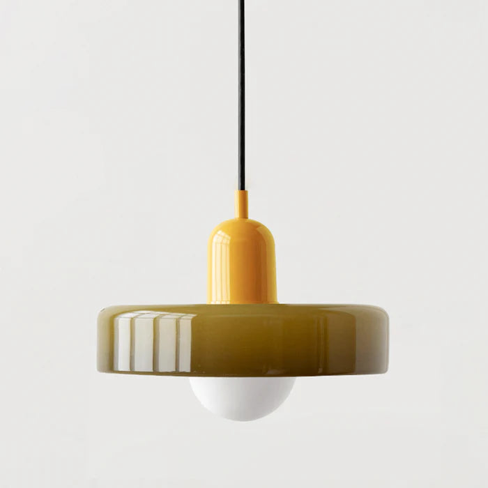 Brillora Pendant Lamp Made of Colored Glass