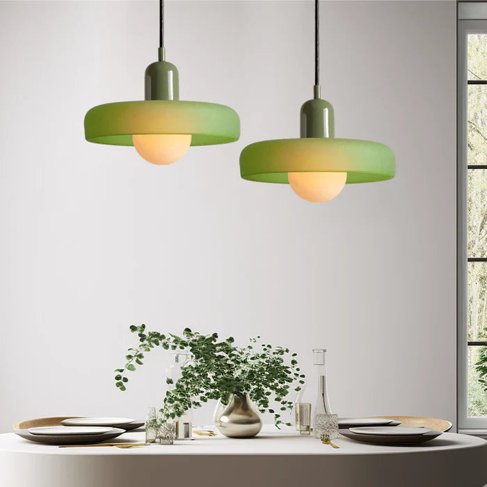 Brillora Pendant Lamp Made of Colored Glass