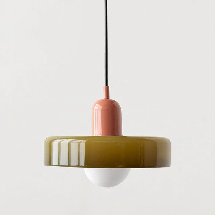 Brillora Pendant Lamp Made of Colored Glass