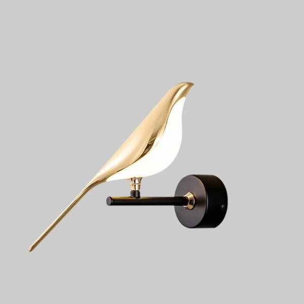 Veyora Modern Wall Lamp in the Shape of Birds