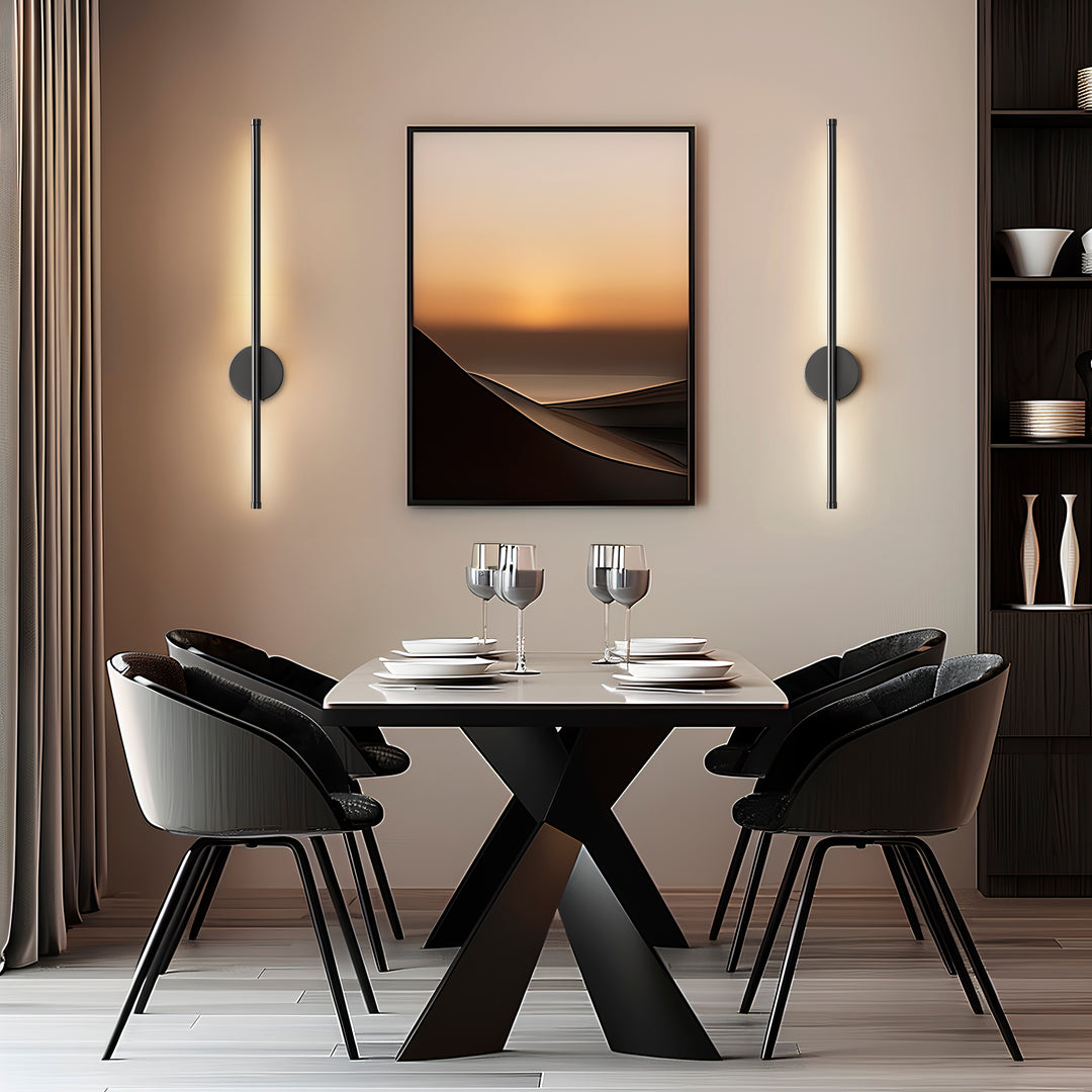 Luxevra Wireless Modern Wall Lights Set Of 2