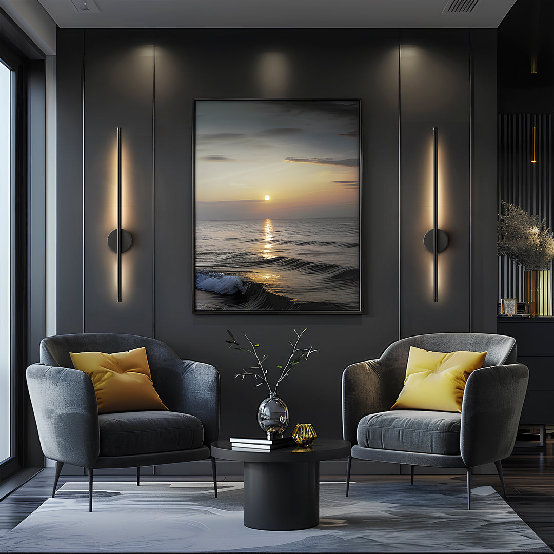 Luxevra Wireless Modern Wall Lights Set Of 2