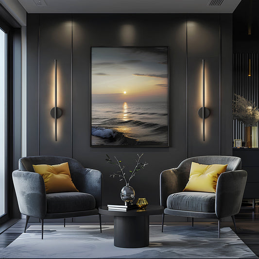 Luxevra Wireless Modern Wall Lights Set Of 2