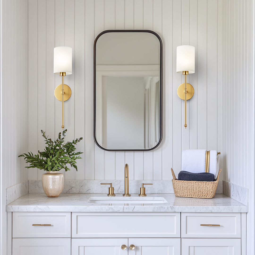 Veloura Wireless Cylindrical Wall Sconce ( Set Of 2 )
