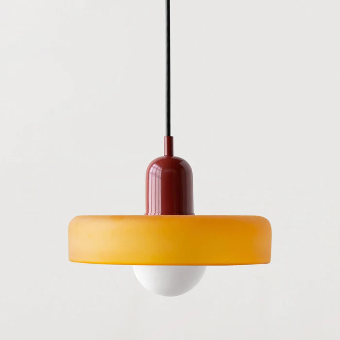 Brillora Pendant Lamp Made of Colored Glass