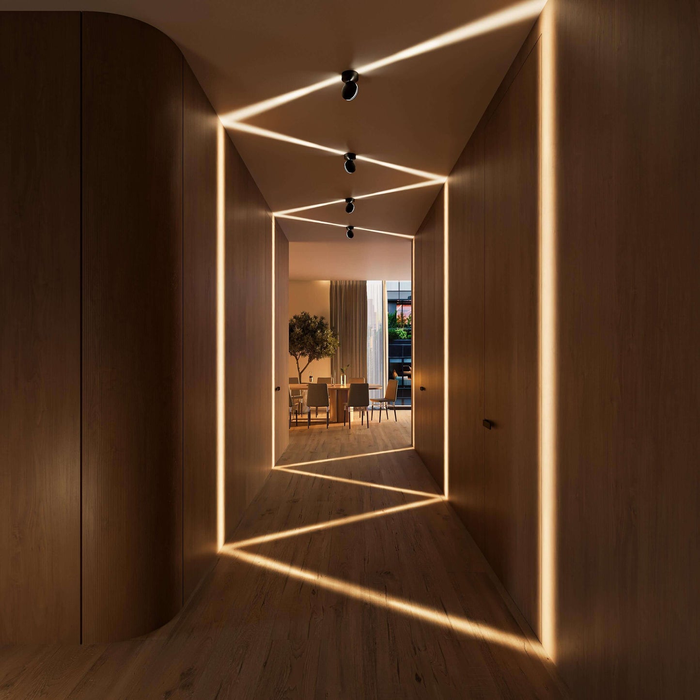 Novaira LED Wall Light 360° Movable