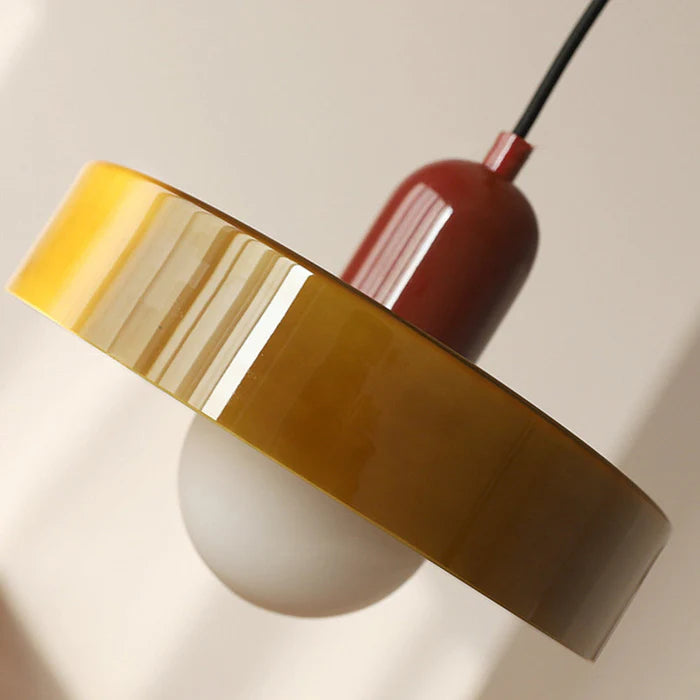 Brillora Pendant Lamp Made of Colored Glass