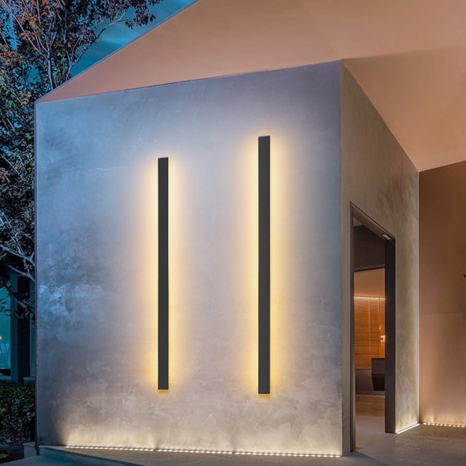 Cresora Aluminum Backlit Modern Wall Lamp