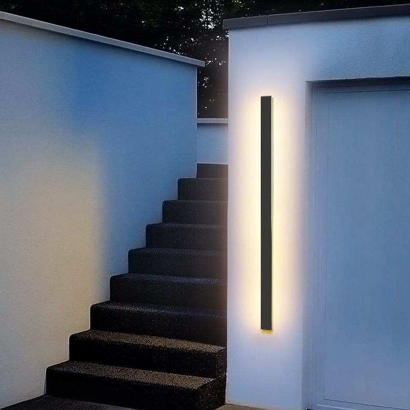 Cresora Aluminum Backlit Modern Wall Lamp