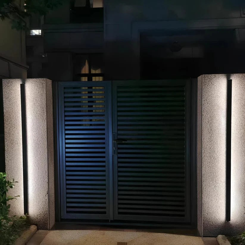 Cresora Aluminum Backlit Modern Wall Lamp