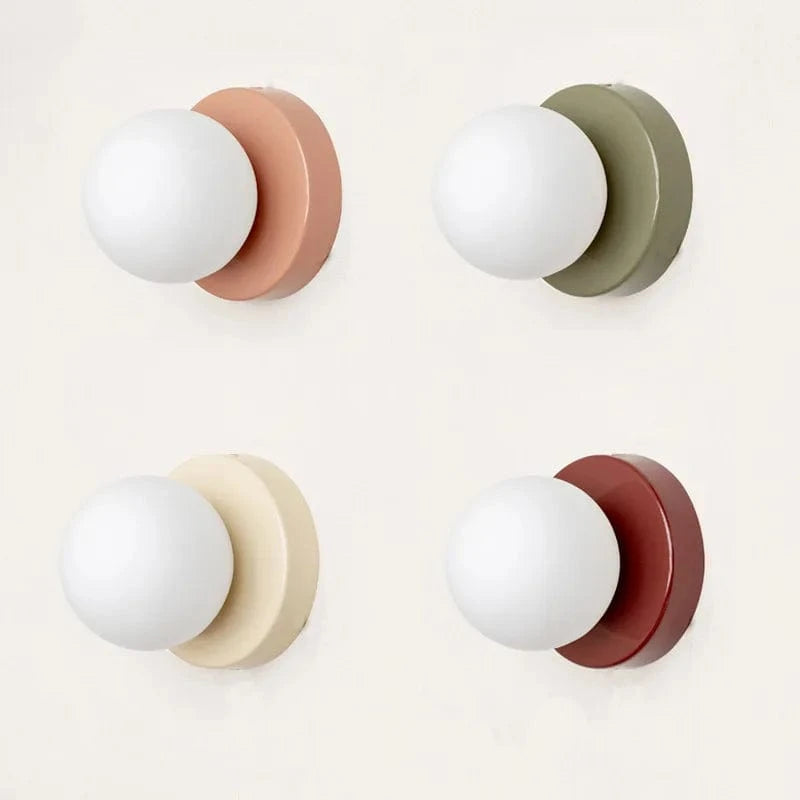 Stellora Mini Glass Sconce LED Wall Lamp
