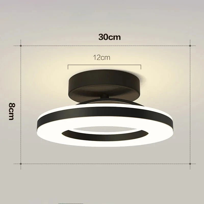 Veylume Modern Flush Mount LED Ceiling Light Fixture
