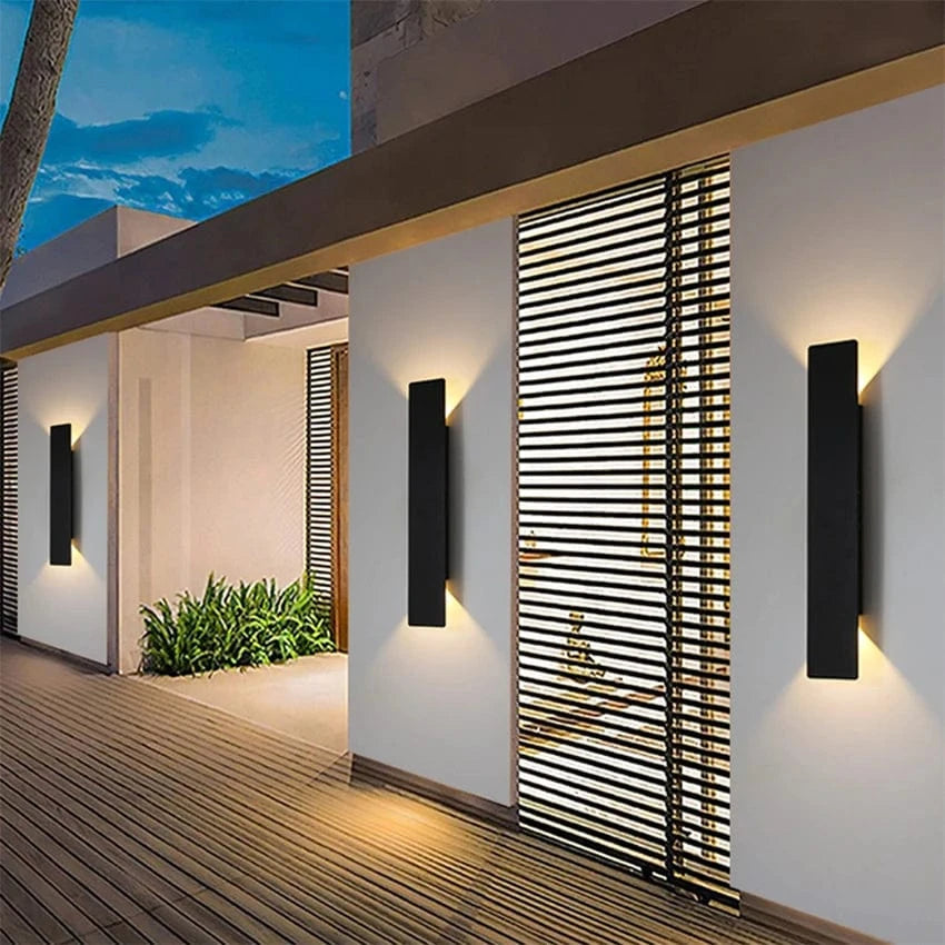 Lumivra Modern Outdoor LED Wall Light