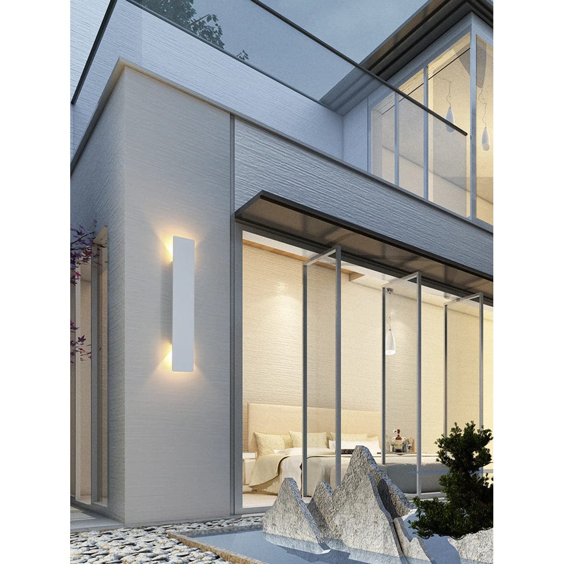Lumivra Modern Outdoor LED Wall Light