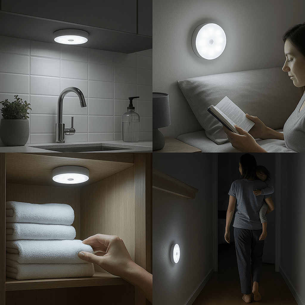 Zyvora Rechargeable Motion Sensor LED Light