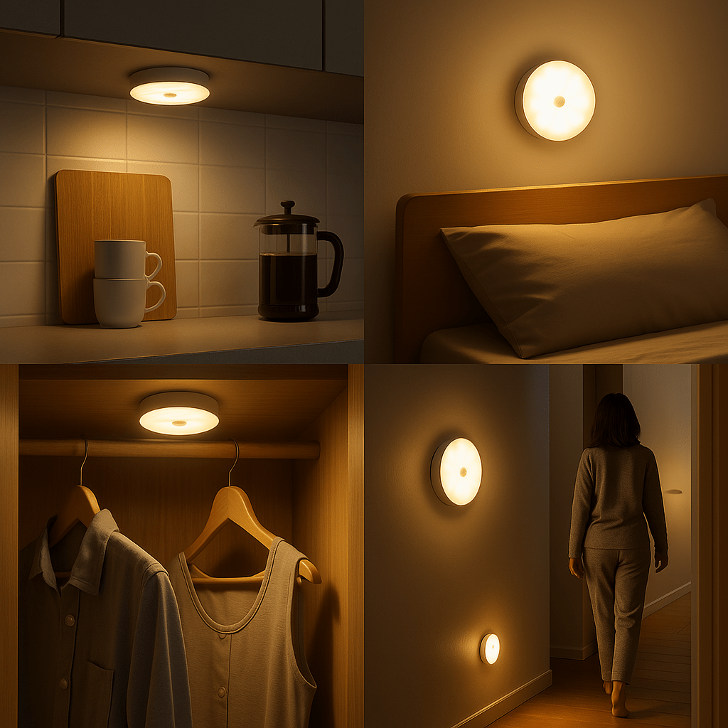 Zyvora Rechargeable Motion Sensor LED Light