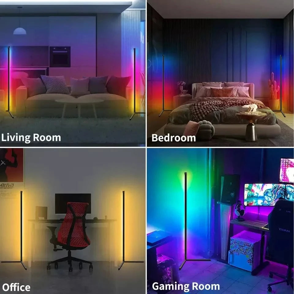 Illuvia RGB Corner Standing Floor Lamp