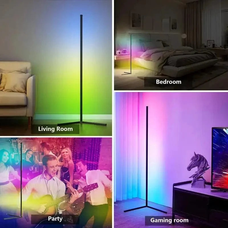 Illuvia RGB Corner Standing Floor Lamp
