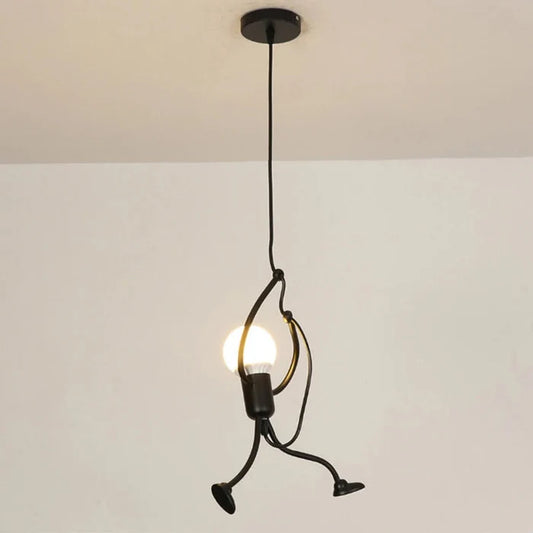 Playful Doll Pendant Light